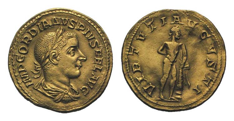 Gordian III (238-244). AV Aureus ... 