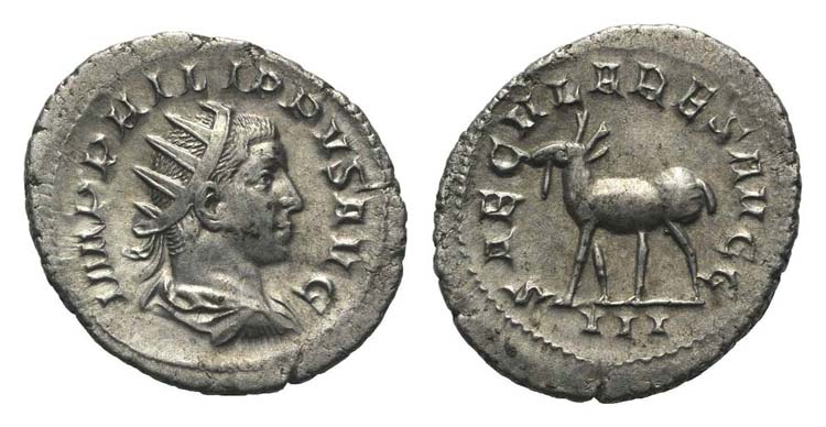 Philip II (Caesar, 244-247). AR ... 