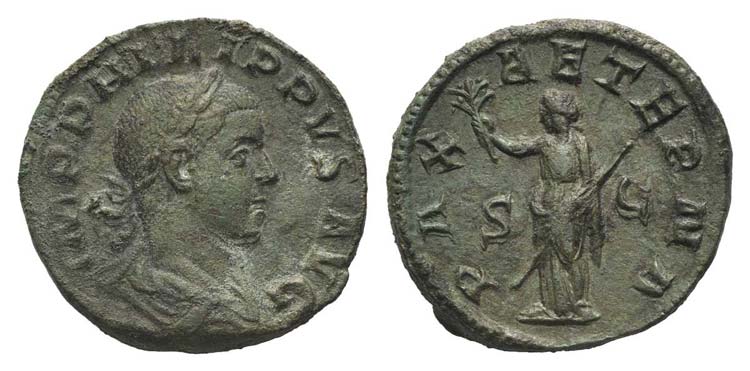Philip II (247-249). Æ Sestertius ... 
