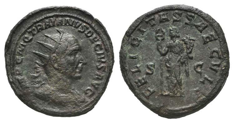 Trajan Decius (249-251). Æ Double ... 