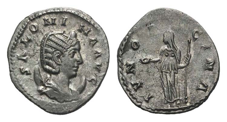 Salonina (Augusta, 254-268). AR ... 