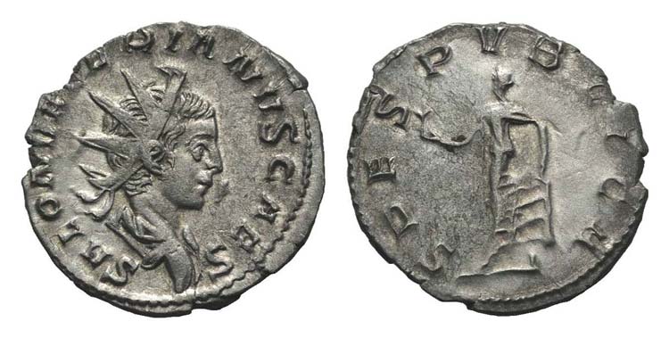 Saloninus (Caesar, 258-260). AR ... 