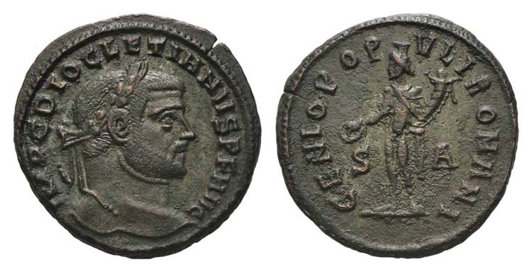 Diocletian (284-305). Æ Follis ... 