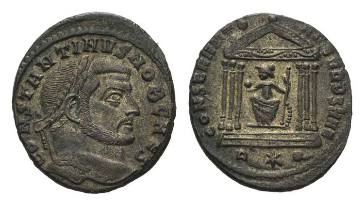 Constantine I (Caesar, 306-309). ... 