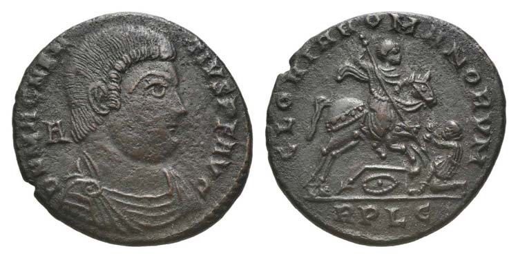 Magnentius (350-353). Æ (23mm, ... 