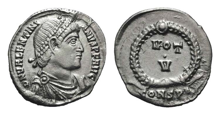 Valentinian I (364-375). AR ... 
