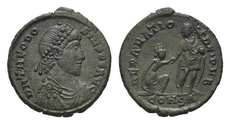 Theodosius I (379-395). Æ (25mm, ... 