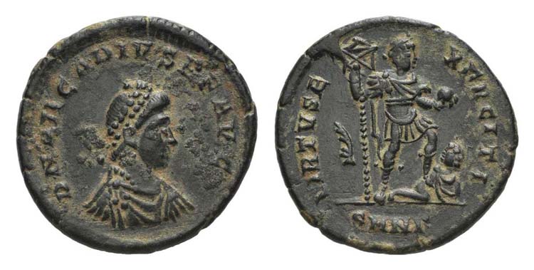 Arcadius (383-408). Æ (24mm, ... 