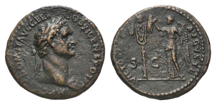 Domitian (81-96). Æ As (28mm, ... 