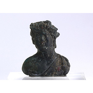 Busto maschile in bronzo II-III ... 