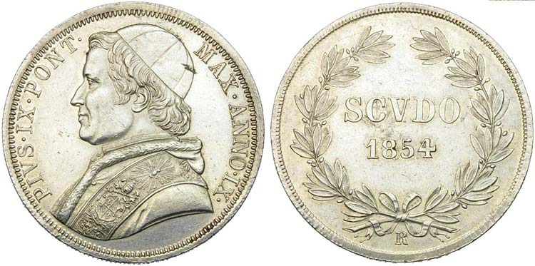ROMA - Pio IX (1846-1866) - Scudo ... 
