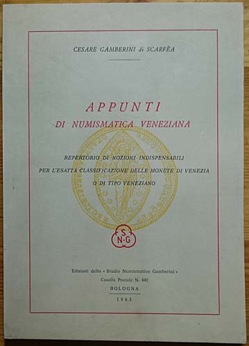 GAMBERINI DI SCARFEA C., Appunti ... 