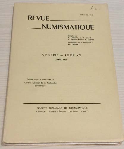 AA. VV. – Revue Numismatique. VI ... 