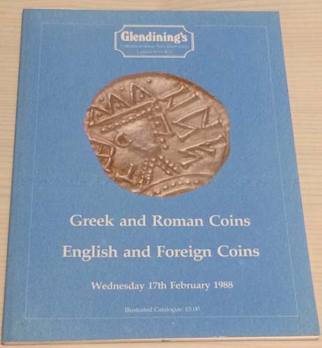 Glendinings Catalogue of  Greek ... 