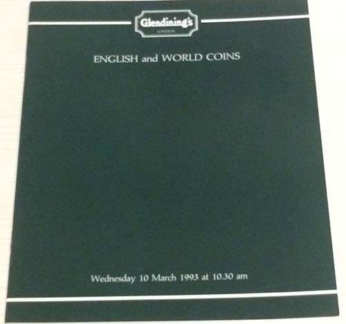 Glendinings Catalogue of  English ... 