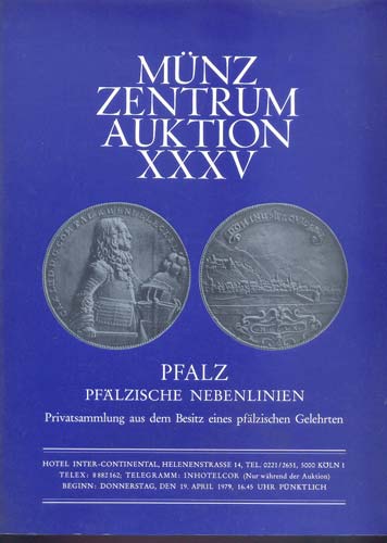 MUNZ ZENTRUM. -  Auktion XXXV. ... 
