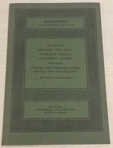 Sothebys . Catalogue of  Military ... 