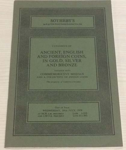 Sothebys . Catalogue of  Ancient, ... 