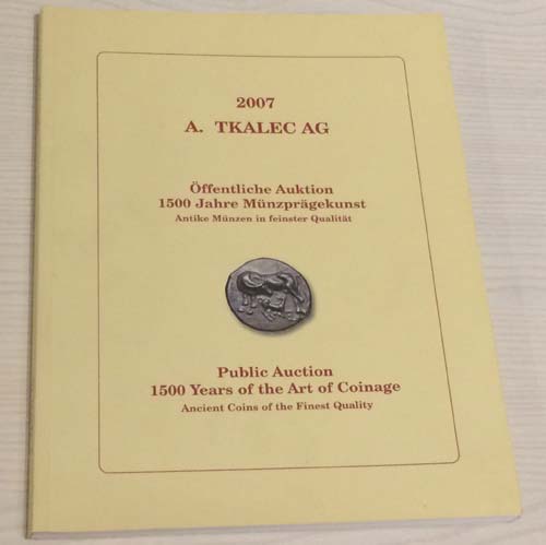 Tkalec Ag, Public auction. Ancient ... 