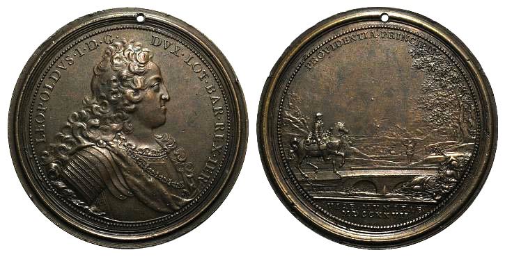 France, Leopold I (1679-1729). Æ ... 