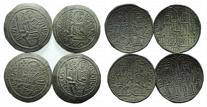Hungary, lot of 4 Medieval coins, ... 