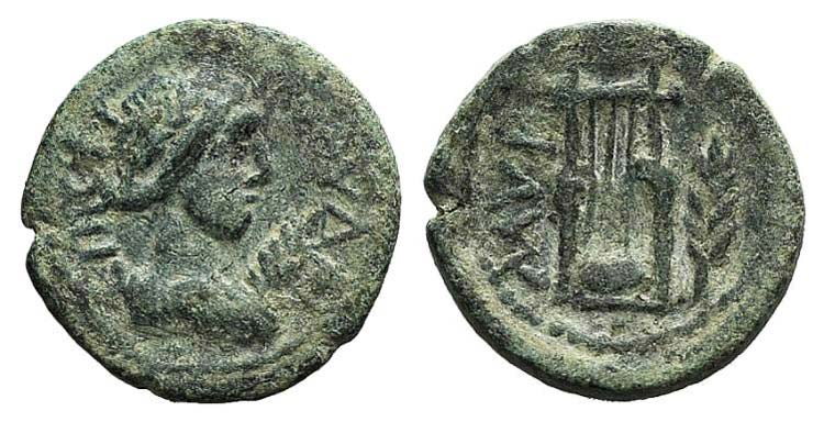 Aeolis, Myrina, 2nd century AD. Æ ... 