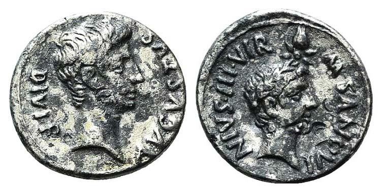 Augustus with Divus Julius Caesar ... 
