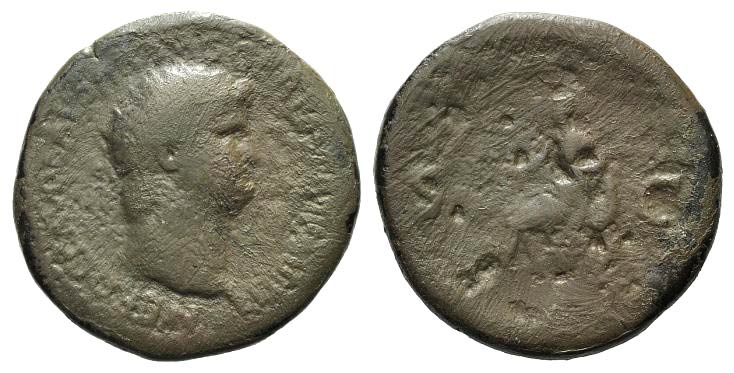 Nero (54-68). Æ Dupondius (27mm, ... 