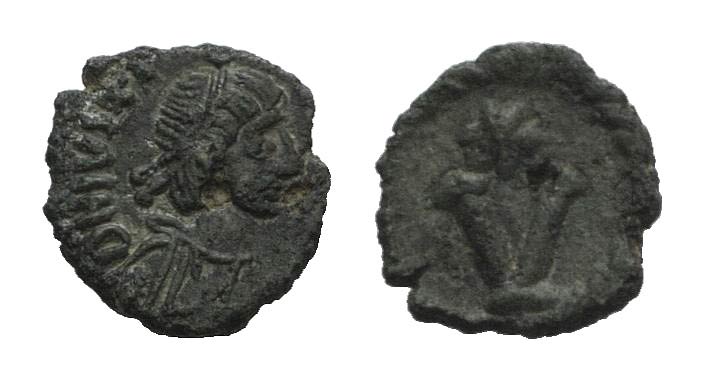 Justin II (565-578). Æ 5 Nummi ... 