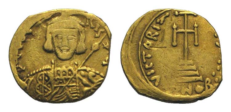Tiberius III (698-705). AV Solidus ... 