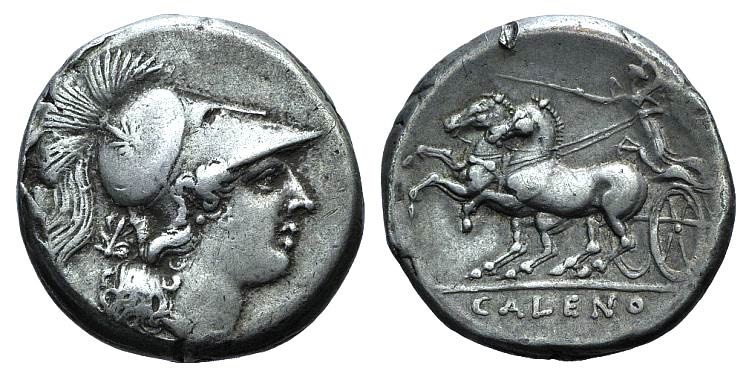 Campania, Cales, c. 265-240 BC. AR ... 