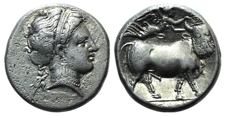 Campania, Neapolis, 300-275 BC. AR ... 