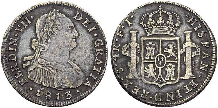CILE - Ferdinando VII (1808-1818) ... 