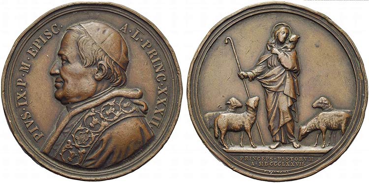 PAPALI - Pio IX (1866-1878) - ... 