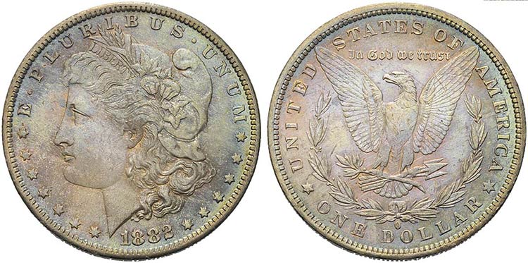 U.S.A. -  - Dollaro - 1882 O - ... 