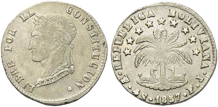 BOLIVIA - Repubblica (1825) - 4 ... 