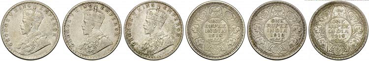 Estere -  - - INDIA - rupia 1918 ... 