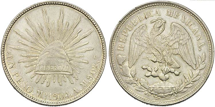 MESSICO - Repubblica (1823) - Peso ... 