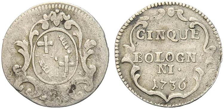 BOLOGNA - Clemente XII (1730-1740) ... 