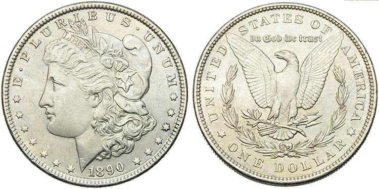 U.S.A. -  - Dollaro - 1890 - ... 