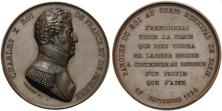 FRANCIA - Carlo X (1824-1830) - ... 
