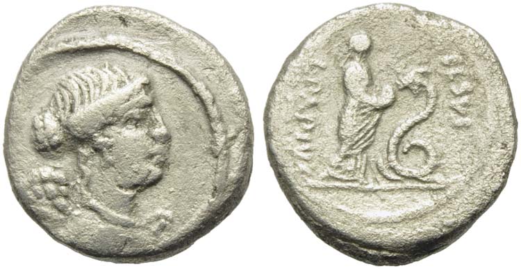 L. Papius Celsus, Quinarius, Rome, ... 