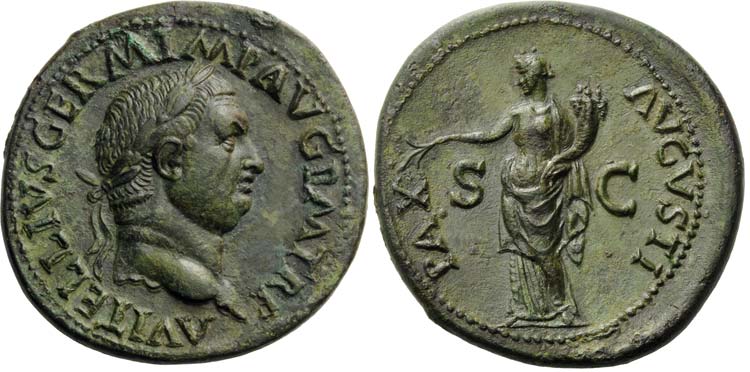 Vitellius (69), Sestertius, Rome, ... 
