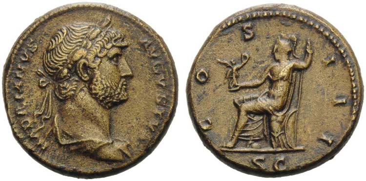 Hadrian (117-138), Semis, Rome, AD ... 
