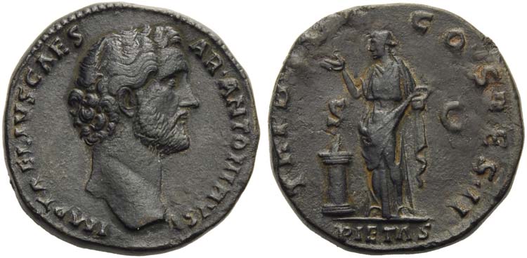 Antoninus Pius, as Caesar, ... 
