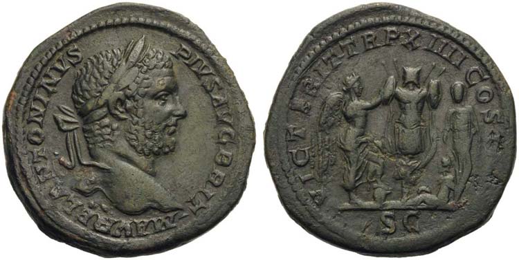 Caracalla (198-217), Sestertius, ... 