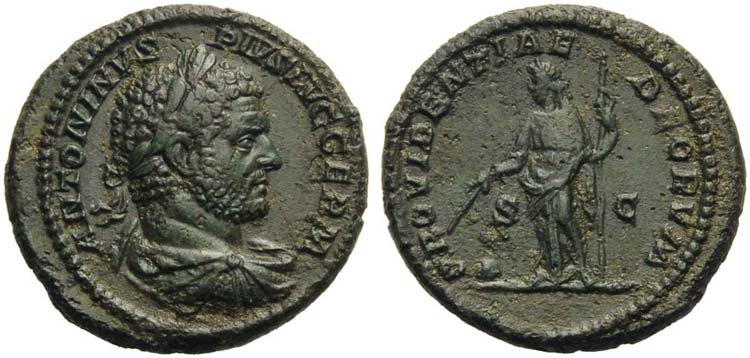 Caracalla (198-217), As, Rome, ca. ... 