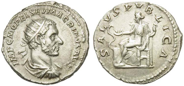 Macrinus (217-218), Antoninianus, ... 