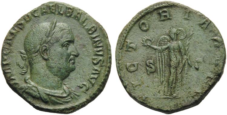 Balbinus (238), Sestertius, Rome, ... 