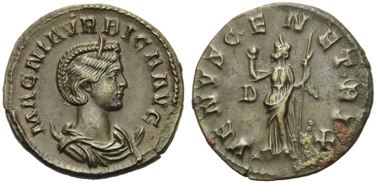 Magna Urbica, Antoninianus struck ... 